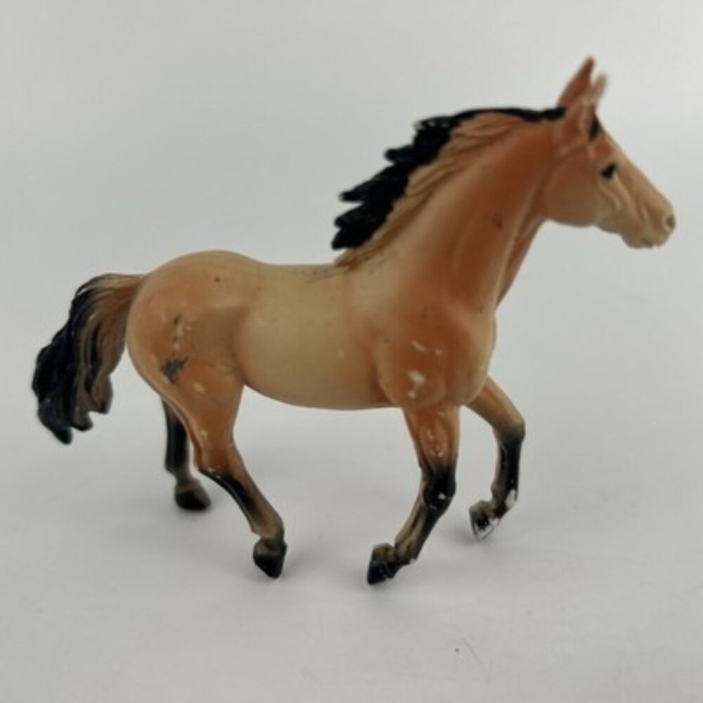 Popak New Ray Plastic Toy Horse Figures Set of 4 PVC - Picture 10 of 16